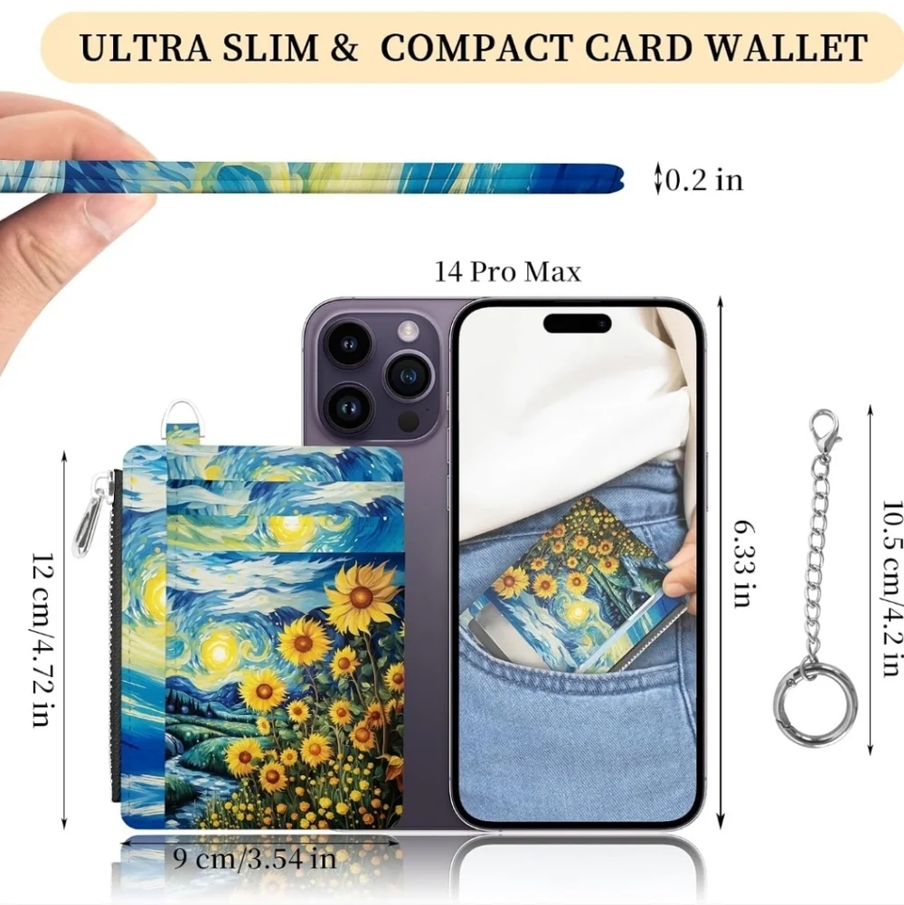 Van Gogh Starry Night Card Holder